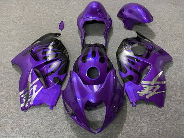 1997-2007 Purple and Black Suzuki GSXR 1300 Motorcycle Fairing UK