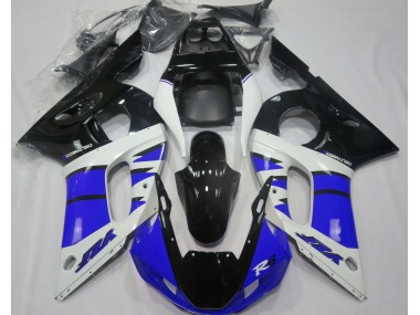 1998-2002 Gloss Blue and Black Yamaha R6 Motorcycle Fairing UK