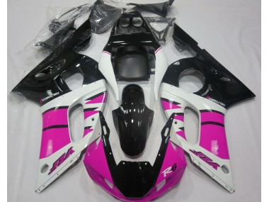 1998-2002 Gloss Pink and Black Yamaha R6 Motorcycle Fairing UK