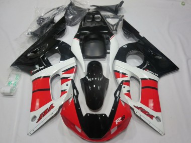 1998-2002 Red White Design Yamaha R6 Motorcycle Fairing UK