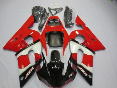 1998-2002 Red White and Black Yamaha R6 Motorcycle Fairing UK