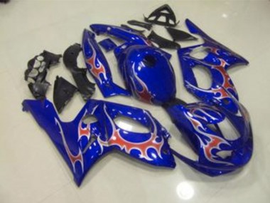 1998-2007 Blue Red and Silver Gloss Yamaha YZF600 Motorcycle Fairing UK