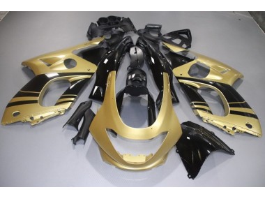 1998-2007 Gloss Gold and Black Yamaha YZF600 Motorcycle Fairing UK