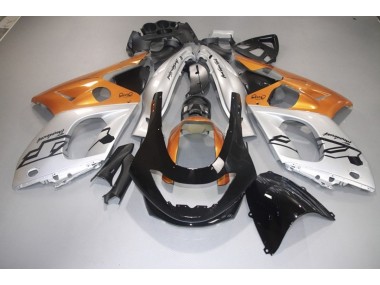 1998-2007 Gloss Orange Silver and Black Yamaha YZF600 Motorcycle Fairing UK