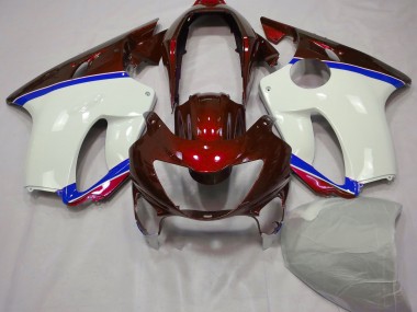 1999-2000 Deep Red and Blue Honda CBR600 F4 Motorcycle Fairing UK