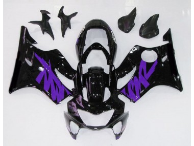 1999-2000 Gloss Black & Purple Honda CBR600 F4 Motorcycle Fairing UK