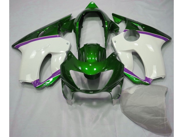 1999-2000 Lizard Green and Purple Honda CBR600 F4 Motorcycle Fairing UK