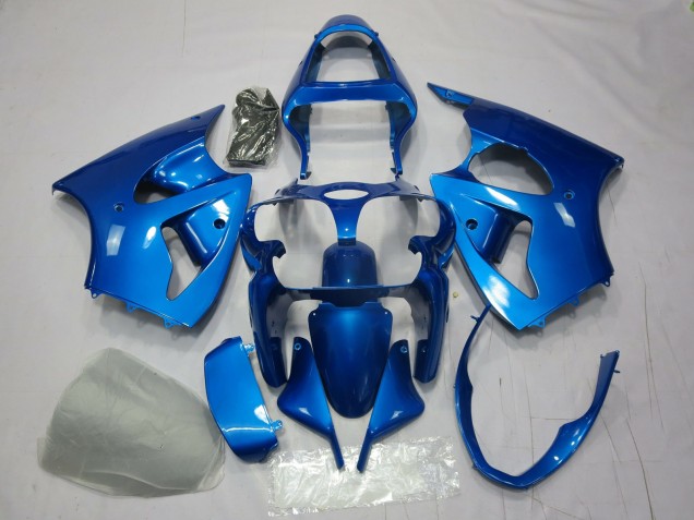 2000-2002 Blue Kawasaki ZX6R Motorcycle Fairing UK