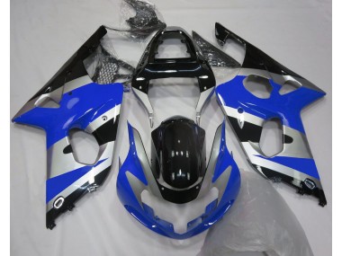 2000-2002 Blue Silver OEM Style Suzuki GSXR 1000 Motorcycle Fairing UK