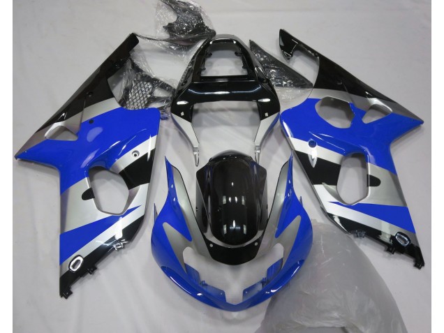 2000-2002 Blue Silver OEM Style Suzuki GSXR 1000 Motorcycle Fairing UK