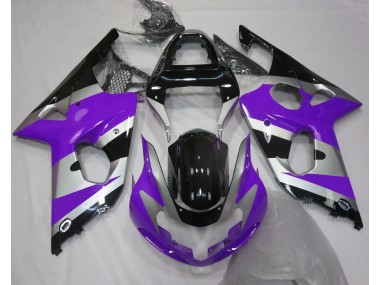 2000-2002 Purple Silver OEM Style Suzuki GSXR 1000 Motorcycle Fairing UK