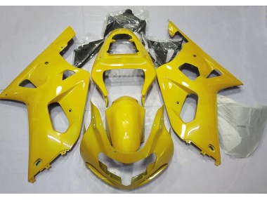 2001-2003 Bright Yellow Suzuki GSXR 600-750 Motorcycle Fairing UK