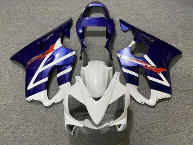 2001-2003 Deep Blue and White Honda CBR600 F4i Motorcycle Fairing UK