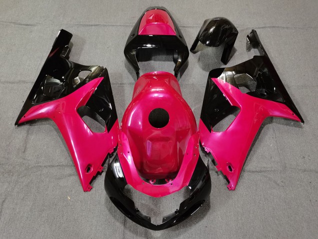 2001-2003 Gloss Pink and Black Suzuki GSXR 600-750 Motorcycle Fairing UK