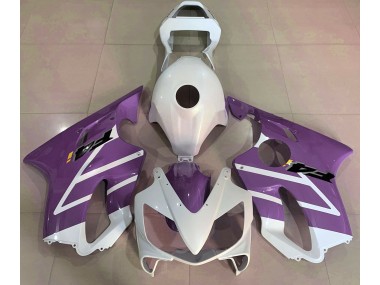 2001-2003 Gloss White and Purple Honda CBR600 F4i Motorcycle Fairing UK