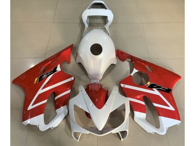 2001-2003 Gloss White and Red Honda CBR600 F4i Motorcycle Fairing UK