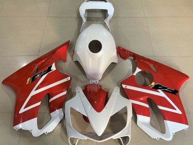 2001-2003 Gloss White and Red Honda CBR600 F4i Motorcycle Fairing UK