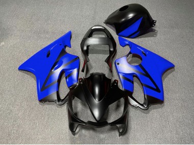 2001-2003 Matte Black and Blue Honda CBR600 F4i Motorcycle Fairing UK