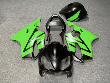 2001-2003 Matte Black and Green Honda CBR600 F4i Motorcycle Fairing UK