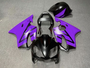 2001-2003 Matte Black and Purple Honda CBR600 F4i Motorcycle Fairing UK