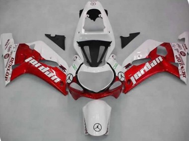 2001-2003 Red Jordan Suzuki GSXR 600-750 Motorcycle Fairing UK