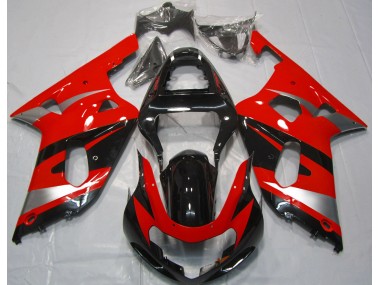 2001-2003 Red OEM Style Suzuki GSXR 600-750 Motorcycle Fairing UK