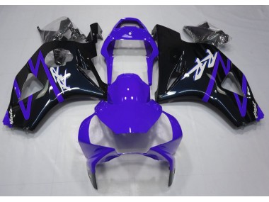 2002-2003 Gloss Black and Purple Honda CBR954 Motorcycle Fairing UK