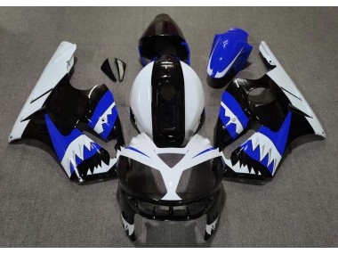 2002-2005 Blue Shark Kawasaki ZX12R Motorcycle Fairing UK