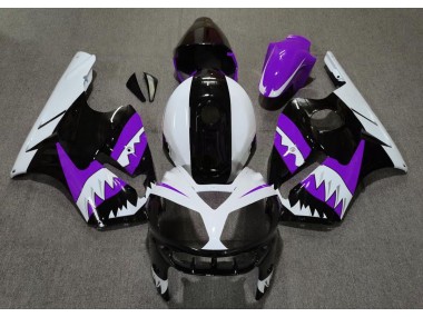 2002-2005 Purple Shark Kawasaki ZX12R Motorcycle Fairing UK