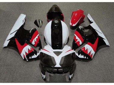 2002-2005 Red Shark Kawasaki ZX12R Motorcycle Fairing UK