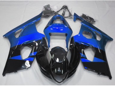 2003-2004 Gloss Blue & Black Suzuki GSXR 1000 Motorcycle Fairing UK