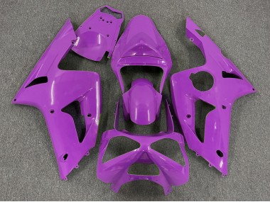 2003-2004 Gloss Magenta Plain Kawasaki ZX6R Motorcycle Fairing UK