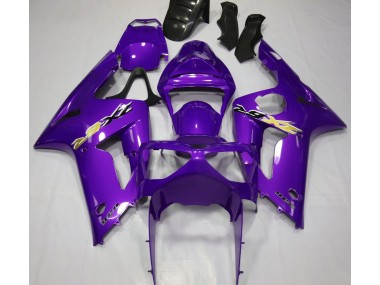 2003-2004 Gloss Purple Kawasaki ZX6R Motorcycle Fairing UK