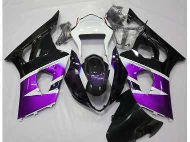 2003-2004 Gloss Purple and White Suzuki GSXR 1000 Motorcycle Fairing UK