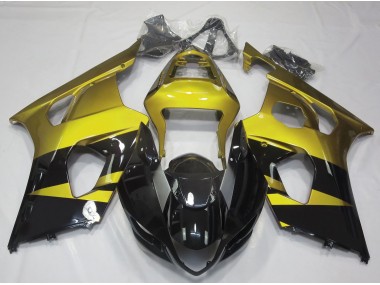 2003-2004 Gloss Yellow & Black Suzuki GSXR 1000 Motorcycle Fairing UK