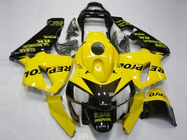 2003-2004 Gloss Yellow Repsol Honda CBR600RR Motorcycle Fairing UK