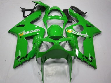 2003-2004 Green OEM Style- ZX6R 03-04 Kawasaki ZX6R Motorcycle Fairing UK