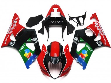 2003-2004 JOMO Suzuki GSXR 1000 Motorcycle Fairing UK