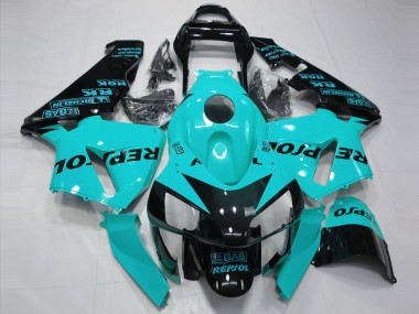 2003-2004 Light Blue Repsol Honda CBR600RR Motorcycle Fairing UK