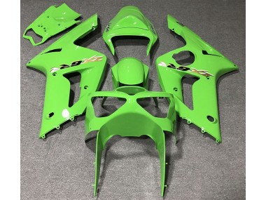 2003-2004 Light Green Kawasaki ZX6R Motorcycle Fairing UK