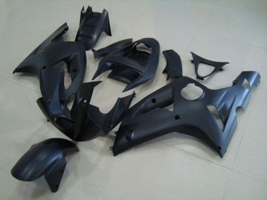 2003-2004 Matte Black Kawasaki ZX6R Motorcycle Fairing UK