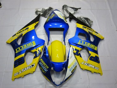 2003-2004 Pirelli Suzuki GSXR 1000 Motorcycle Fairing UK