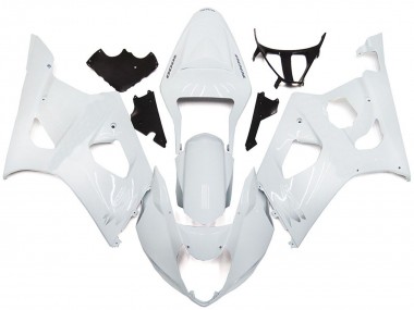 2003-2004 Plain Gloss White Style Suzuki GSXR 1000 Motorcycle Fairing UK