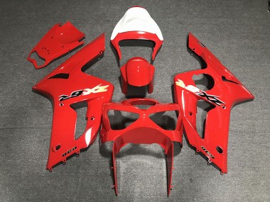 2003-2004 Red 636 Kawasaki ZX6R Motorcycle Fairing UK