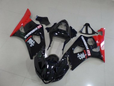 2003-2004 Red and Black Suzuki GSXR 1000 Motorcycle Fairing UK