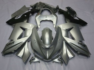 2003-2004 Silver Kawasaki ZX6R Motorcycle Fairing UK