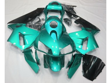 2003-2004 Teal Plain Honda CBR600RR Motorcycle Fairing UK