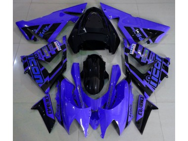 2004-2005 Blue and Black & Kawasaki ZX10R Motorcycle Fairing UK