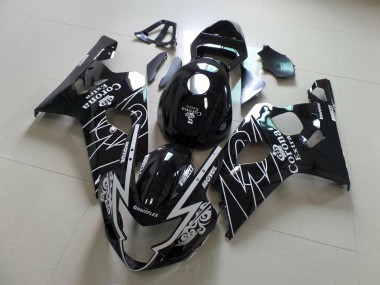 2004-2005 Corona Black Suzuki GSXR 600-750 Motorcycle Fairing UK