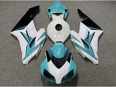 2004-2005 Cyan White and Black Gloss Honda CBR1000RR Motorcycle Fairing UK